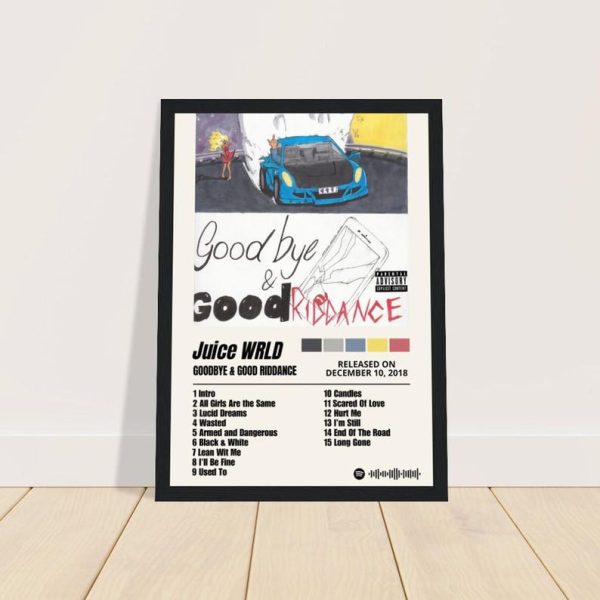 Juice WRLD Goodbye & Good Riddance Premium Poster - Image 3