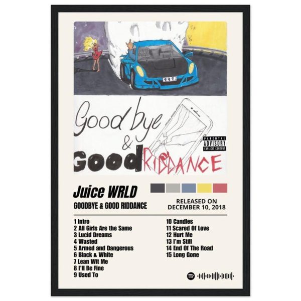 Juice WRLD Goodbye & Good Riddance Premium Poster - Image 2