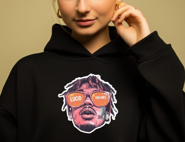 Juice Wrld Graphic Hoodie Hip Hop Style - Image 5