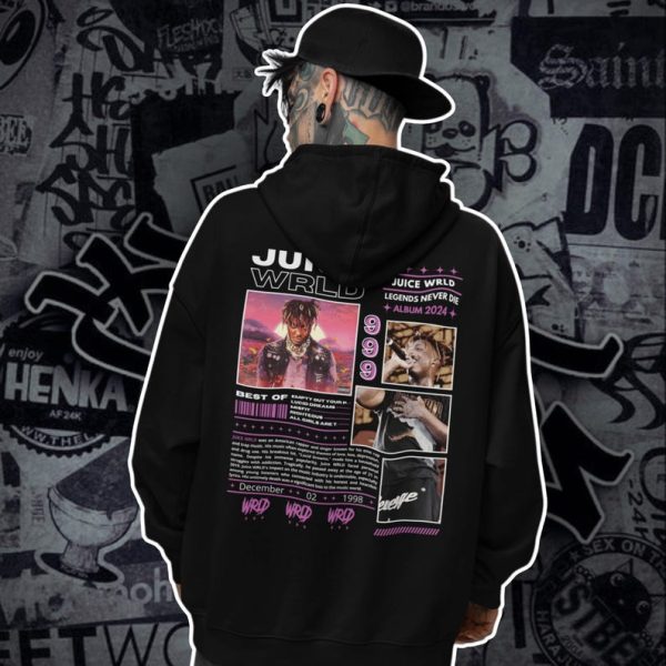 Juice Wrld Legends Never Die Hoodie - Image 2