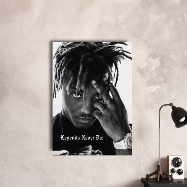 Juice Wrld Poster, 999, Legends Never Die, Hip Hop, Rap Poster - Image 3