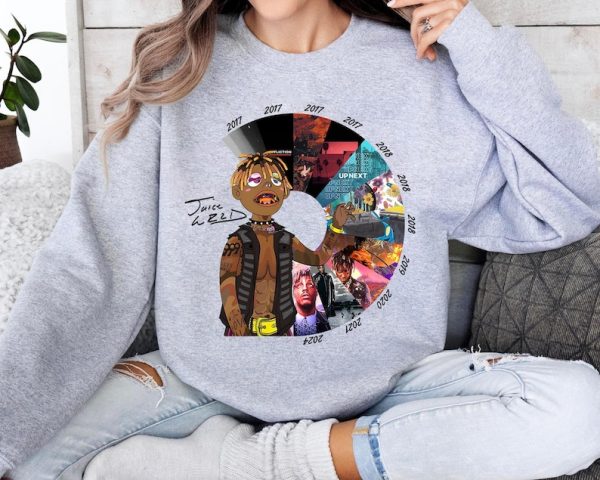 Juice Wrld The Party Never Ends Album Cover Sweater - Image 2