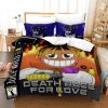 Juice WRLD themed bed set for teen bedroom with stars and 3D effect
