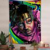 Juice WRLD Music Tapestry Rug – Non-Slip Hip Hop Mat for Home Use