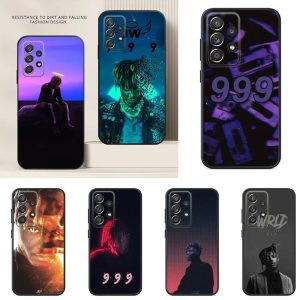 Juice WRLD Bold Graphic TPU Case – Samsung S24–S9 Black Cover