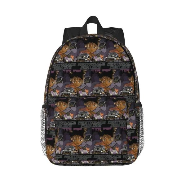Juice WRLD Trapped In My Head Backpack for Students, Boys, Girls, and Music Fans