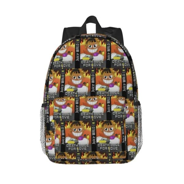 Juice WRLD Trapped In My Head Backpack for Students, Boys, Girls, and Music Fans
