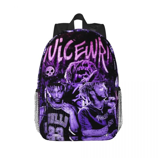 Juice WRLD student school backpack for boys and girls