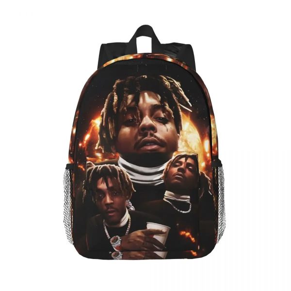 Juice WRLD student school backpack for boys and girls