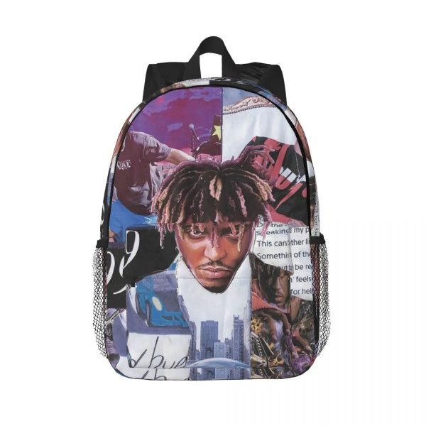 Juice WRLD Streetwear School Backpack for Students and Fans