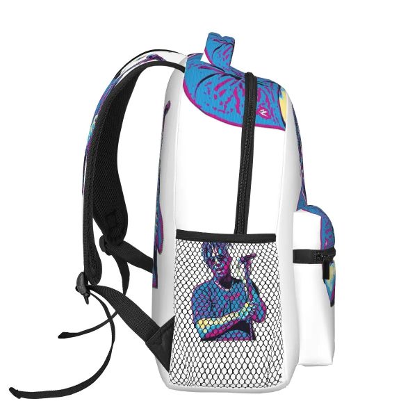 Juice WRLD retro school backpack for boys, girls, and fans