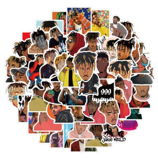 Juice WRLD waterproof graffiti stickers for fans – pack of 10/30/52pcs