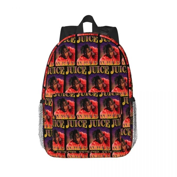 Juice WRLD school backpack for boys, girls, teens, and fans