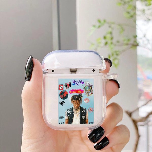 Juice WRLD 999 Clear Earphone Case for AirPods 1 2 3 Pro 2