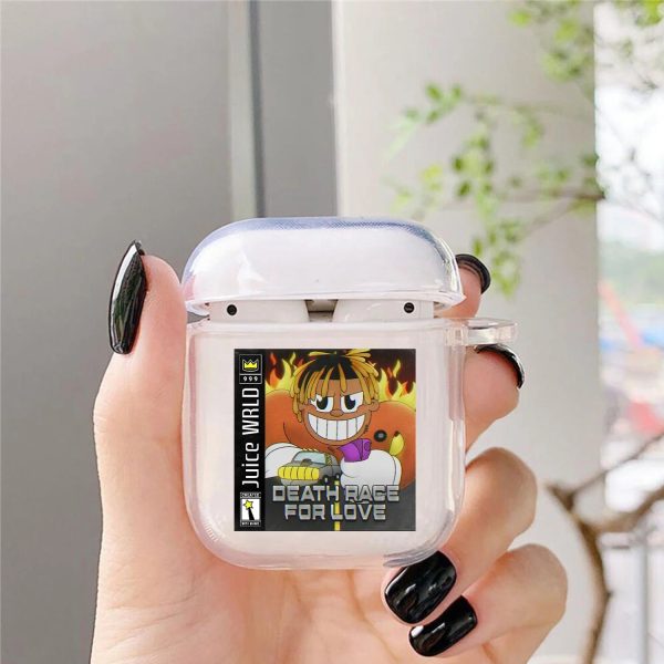 Juice WRLD 999 Clear Earphone Case for AirPods 1 2 3 Pro 2
