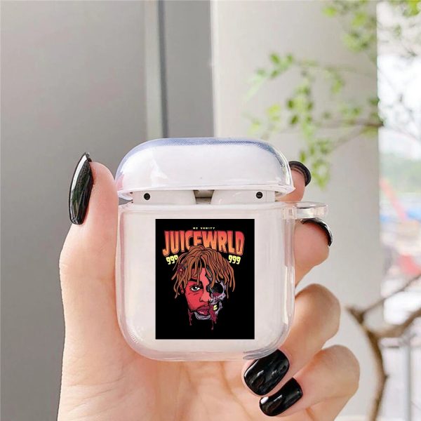 Juice WRLD 999 Clear Earphone Case for AirPods 1 2 3 Pro 2