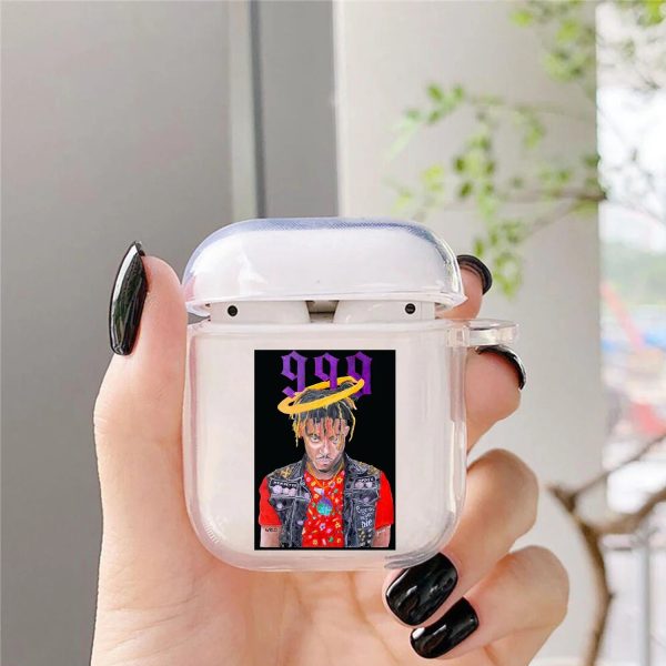 Juice WRLD 999 Clear Earphone Case for AirPods 1 2 3 Pro 2