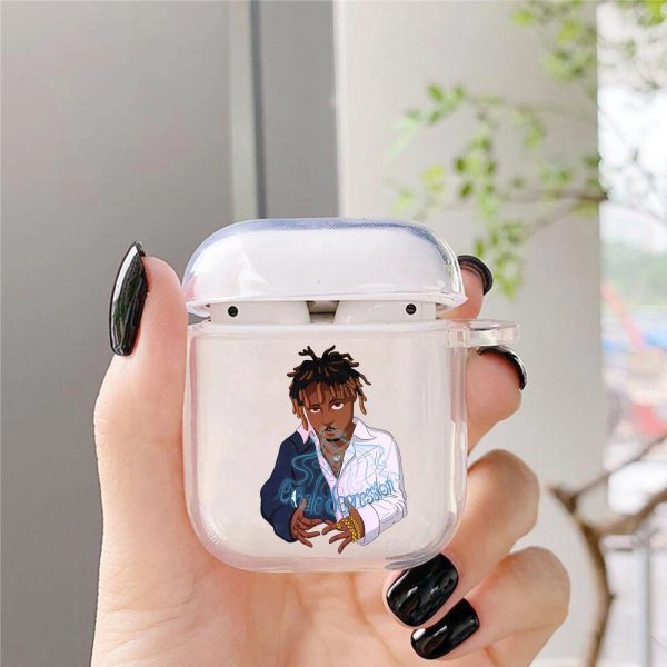 Juice WRLD 999 Clear Earphone Case for AirPods 1 2 3 Pro 2