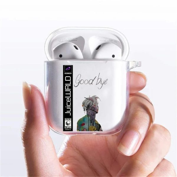 Juice WRLD 999 Clear Earphone Case for AirPods 1 2 3 Pro 2
