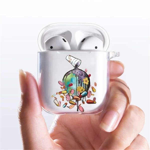 Juice WRLD 999 Clear Earphone Case for AirPods 1 2 3 Pro 2
