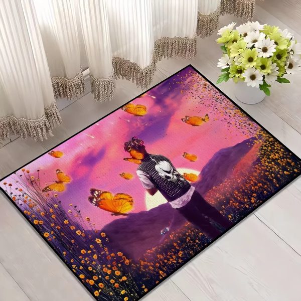 Juice WRLD Legends Never Die floor mat for living room, bedroom, or entrance