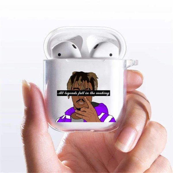 Juice WRLD 999 Clear Earphone Case for AirPods 1 2 3 Pro 2