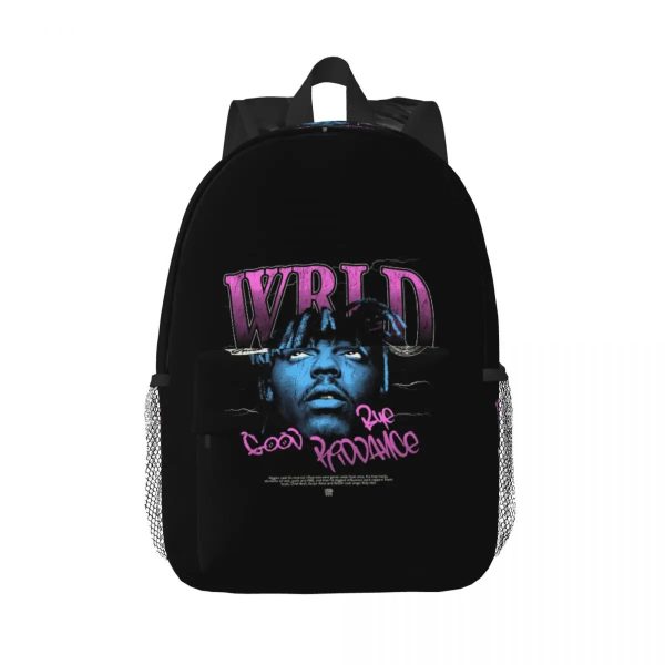 Juice WRLD school backpack for boys, girls, teens, and fans