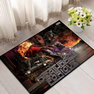 Juice WRLD Fighting Demons Non-slip Welcome Door Mat for Home Decor – Bedroom, Balcony, Bathroom Rug