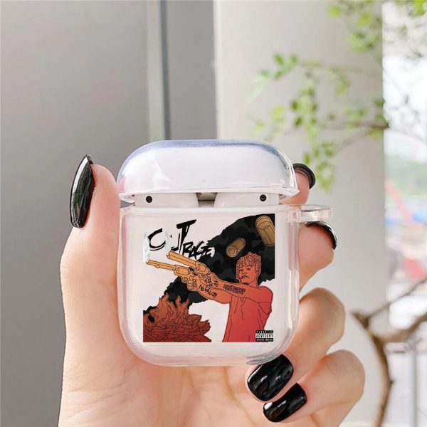 Juice WRLD 999 Clear Earphone Case for AirPods 1 2 3 Pro 2