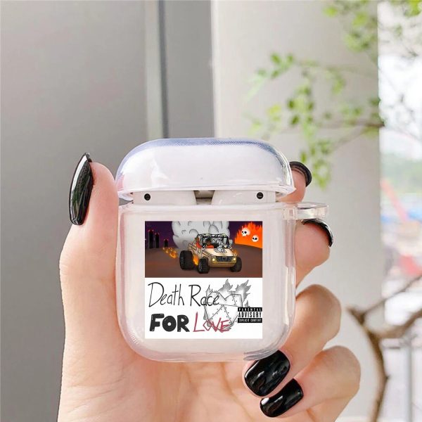 Juice WRLD 999 Clear Earphone Case for AirPods 1 2 3 Pro 2
